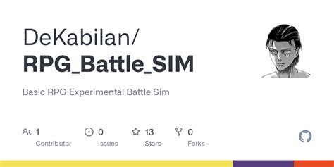 battle sim 5e|GitHub .